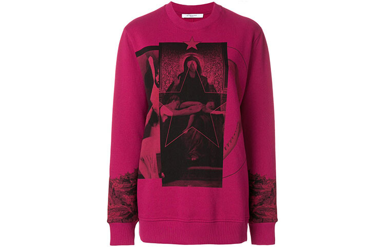

Свитшот женский Givenchy, фуксия