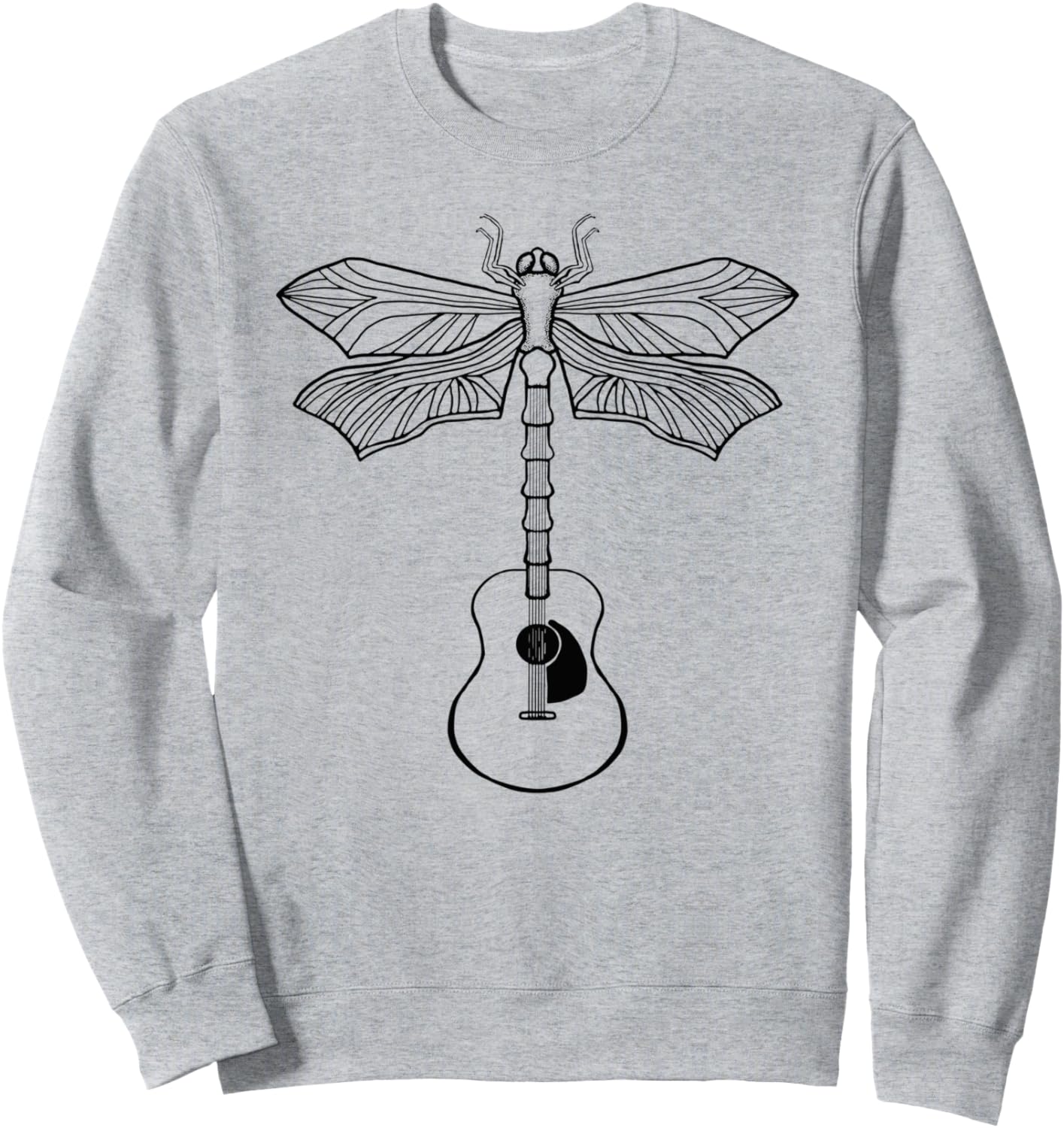 

Акустическая гитара, художественная стрекоза, музыка и музыкант, винтажная толстовка Bluegrassgarage - Bluegrass Music Vintage Fan Tees, серый
