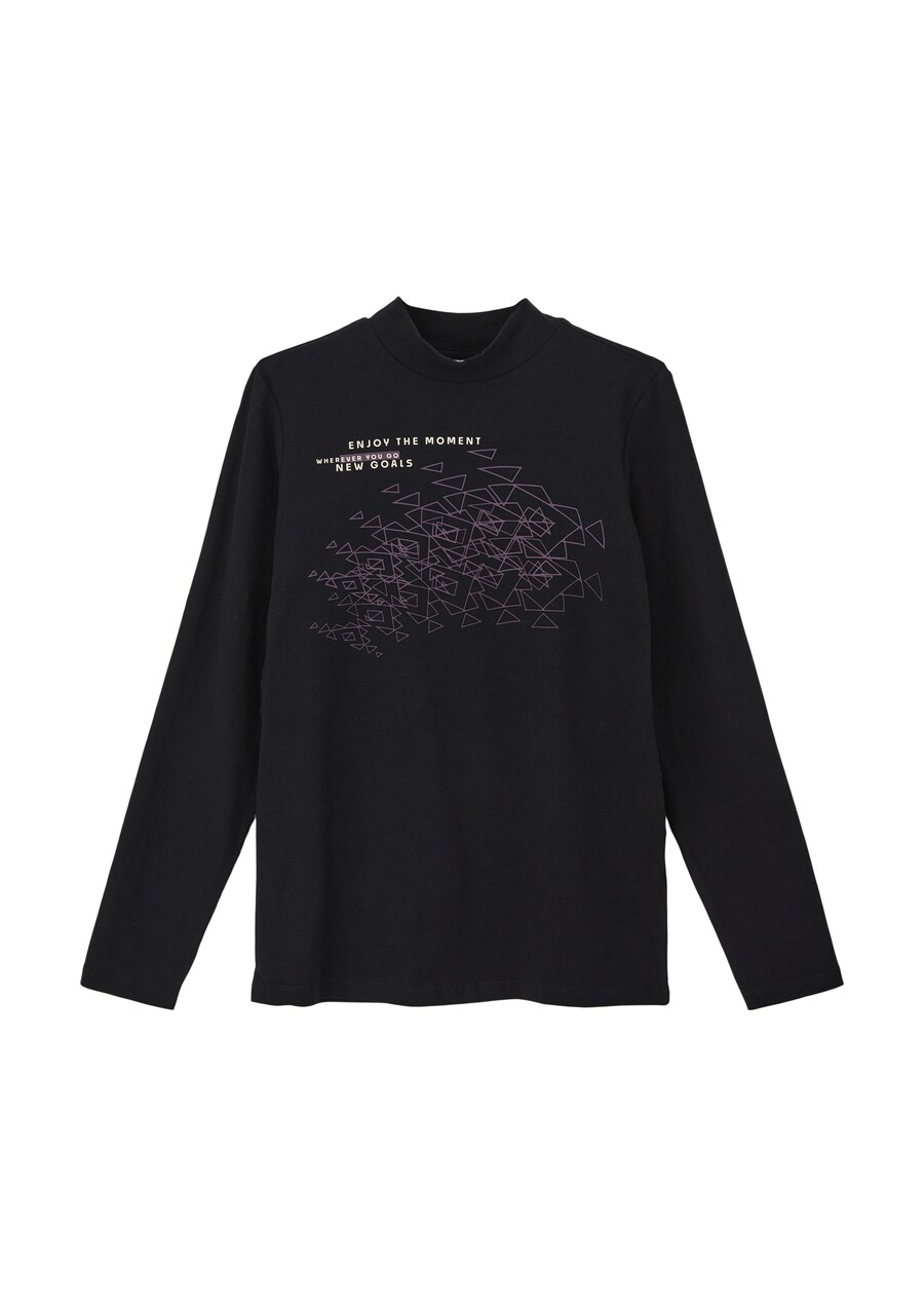 

Лонгслив s.Oliver Shirt, черный