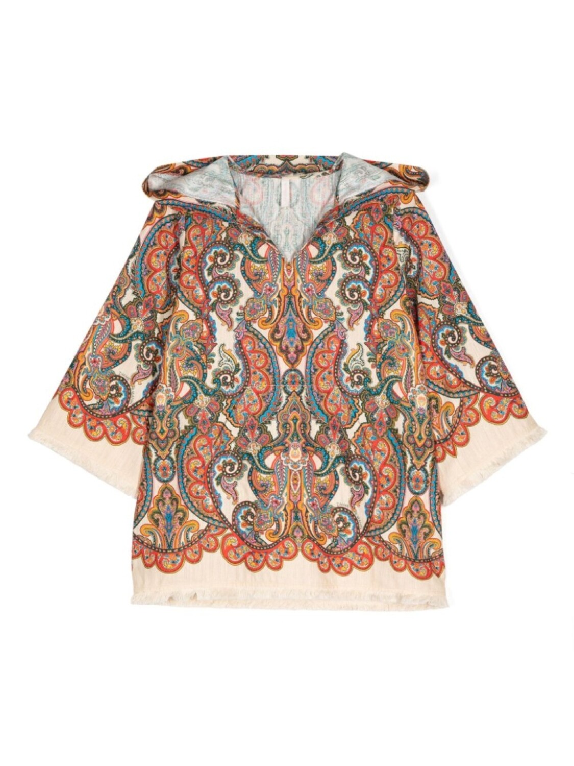 

ZIMMERMANN Kids куртка с абстрактным узором, нейтральный цвет