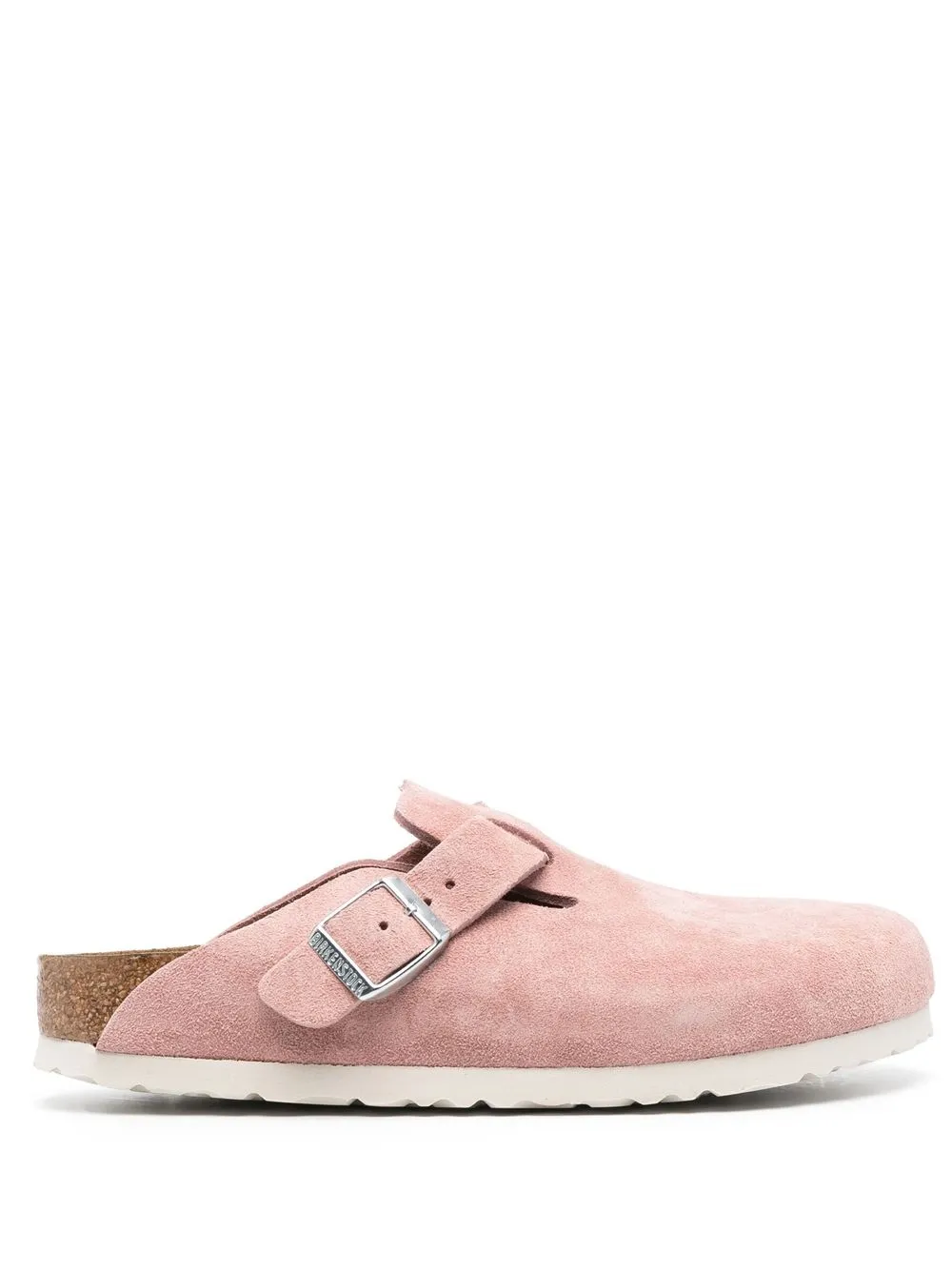 Клоги с пряжкой BIRKENSTOCK, розовый