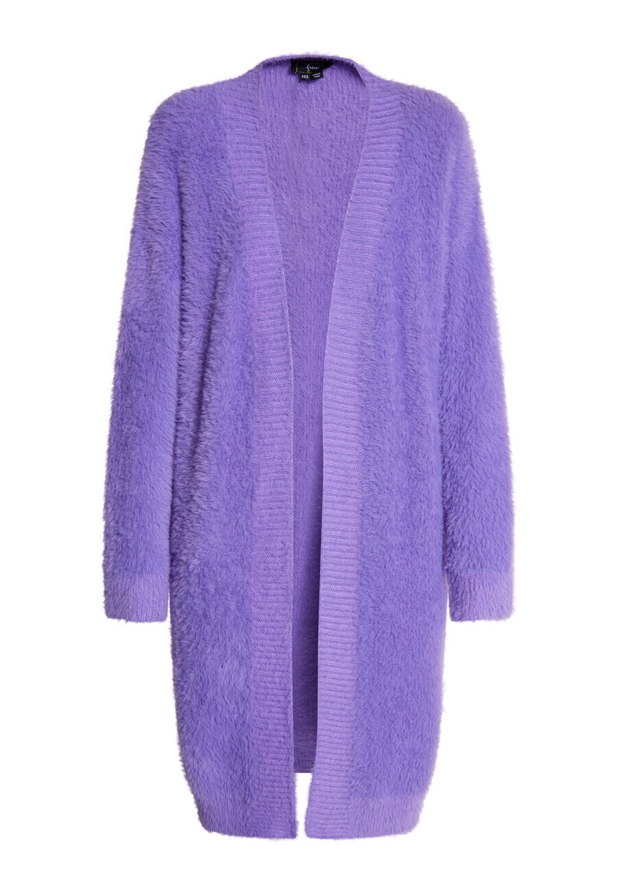 

Кардиган faina Knit Cardigan, фиолетовый