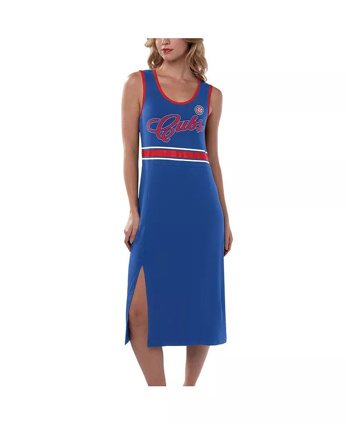 

Женское платье макси Royal Chicago Cubs Main Field G-III 4Her by Carl Banks