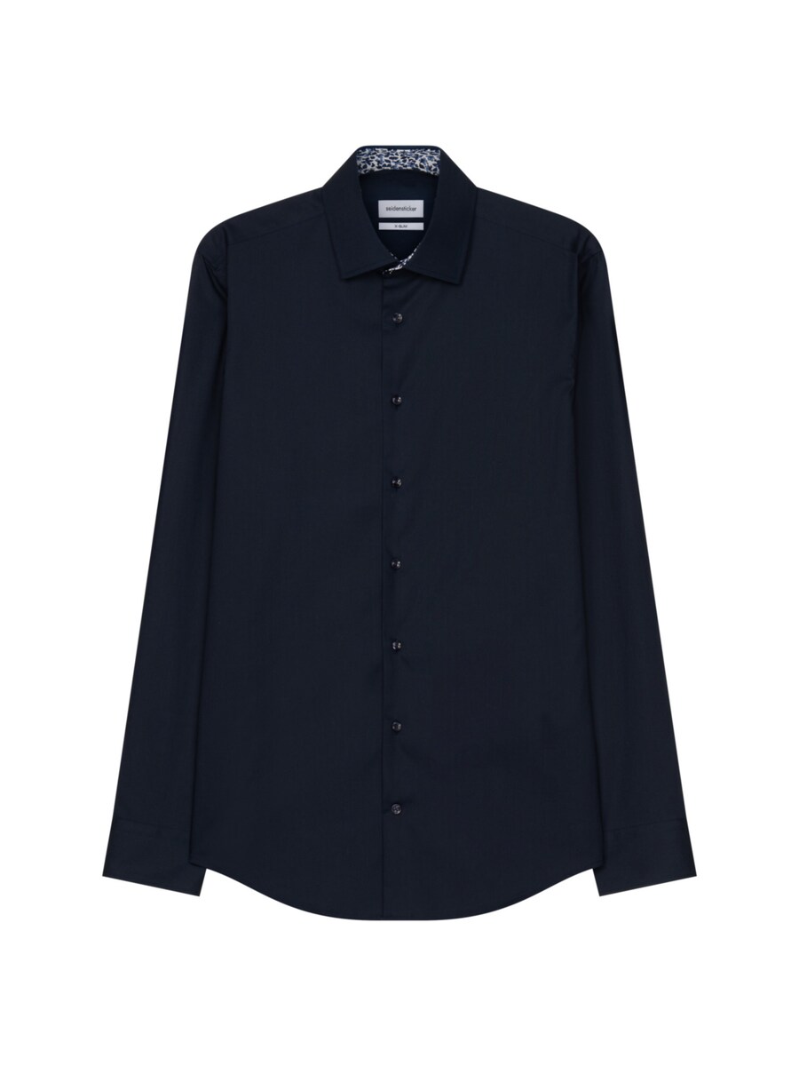 

Деловая рубашка SEIDENSTICKER Slim fit Business Shirt, темно-синий