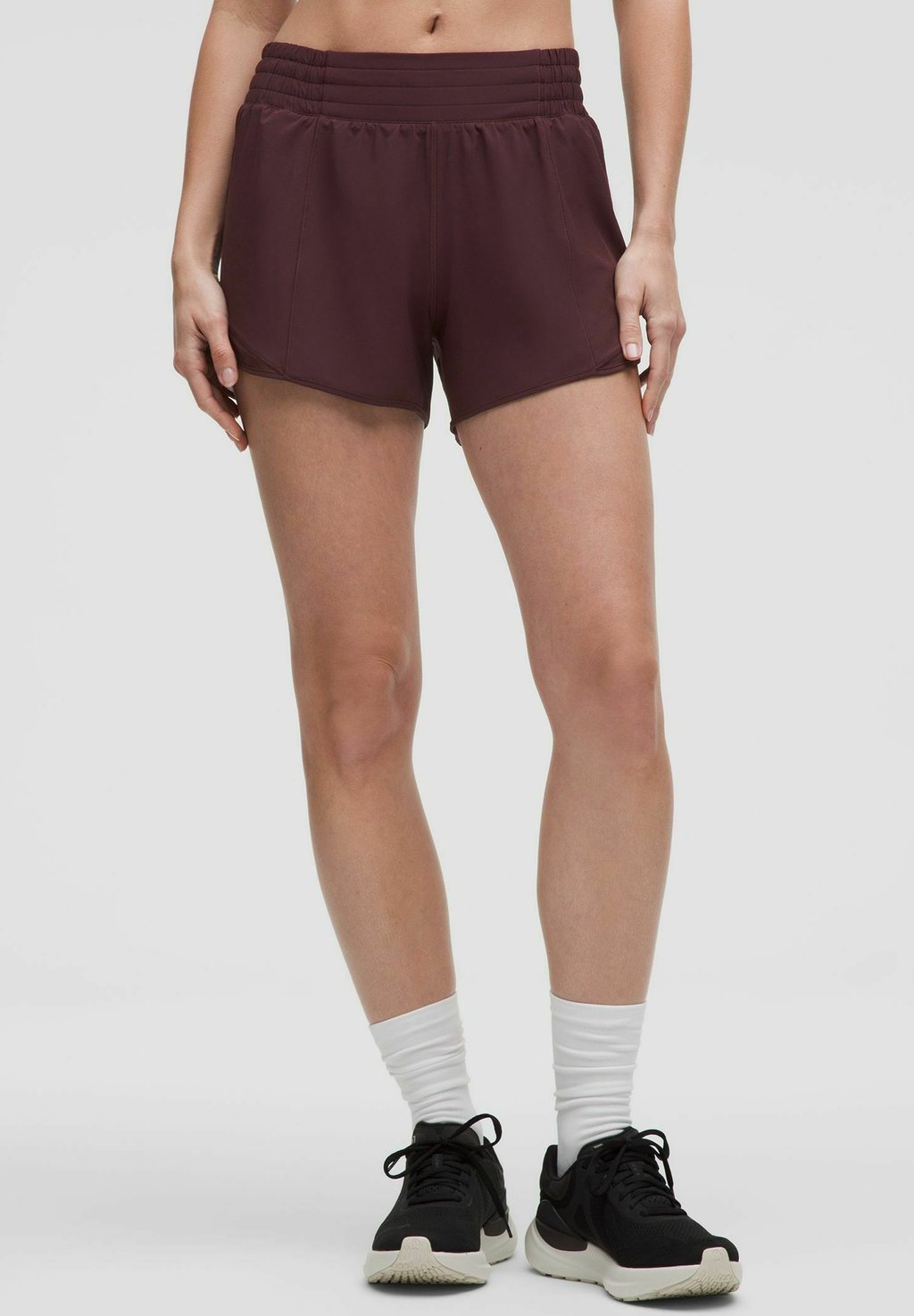 

Спортивные шорты HOTTY HOT HIGH-RISE LINED 10CM lululemon, коричневый