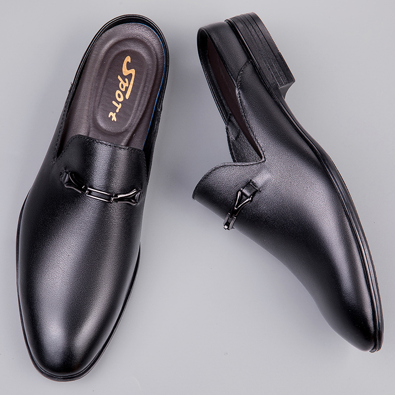 Dao Tu Sen Тихие износостойкие закрытые тапочки унисекс черные матовые, цвет Black Matte Finish (Z023) — фото 3