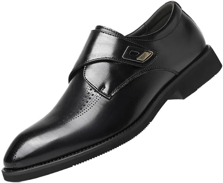 Туфли кожаные мужские, Loafers & Slip-Ons, Black UOPYNE