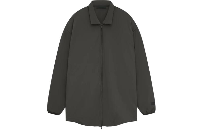 

Fear Of God Essentials Заполненная рубашка-куртка, Ink Black