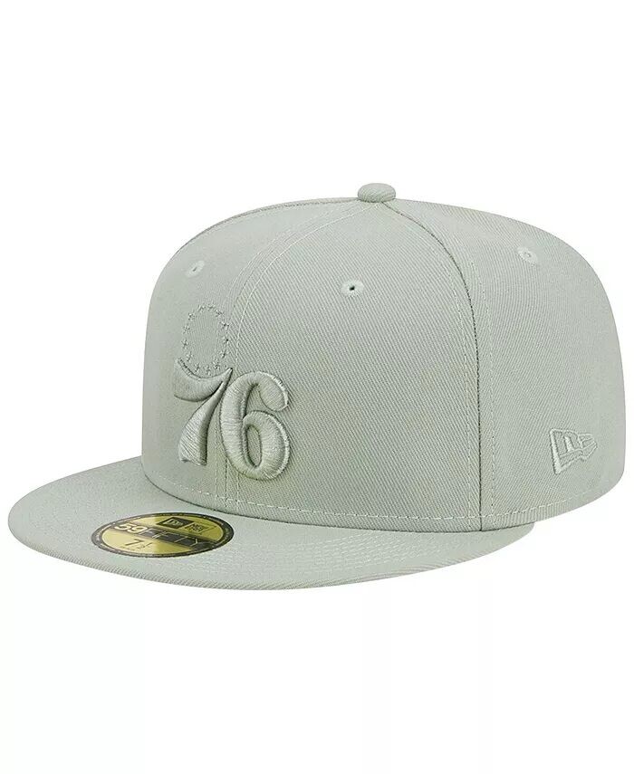 

Мужская светло-зеленая приталенная шляпа Philadelphia 76ers Sage Color Pack 59FIFTY New Era, зеленый