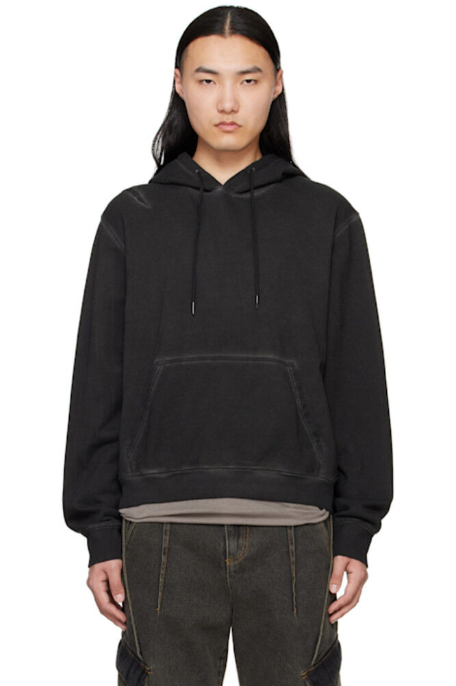 

Черная EP.7 01 Двусторонняя толстовка с капюшоном XLIM