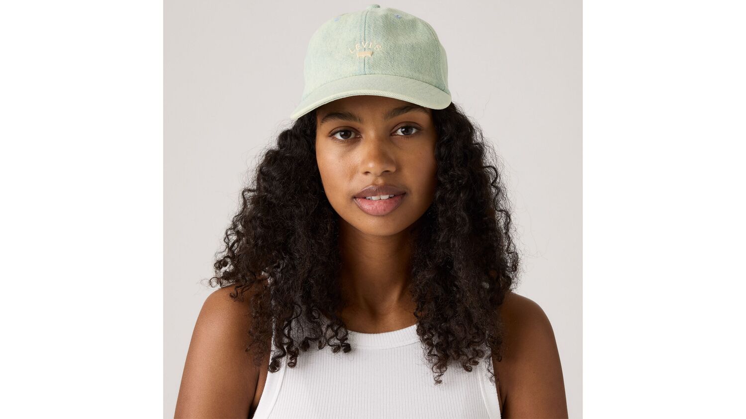 

Кепка с логотипом Lazy Girl Levi's, Salt Mine - Light Wash