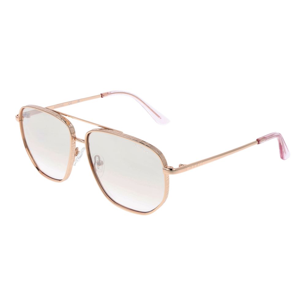 

Женские солнцезащитные очки из розового золота GUESS