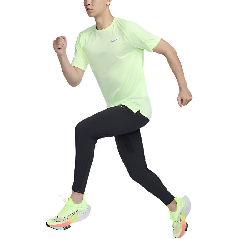 Nike Футболка Dri FIT ADV мужская ультралегкая neon yellow/reflection silver — фото 4