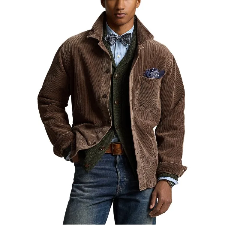 Polo Ralph Lauren Куртка мужская Brown — фото 4