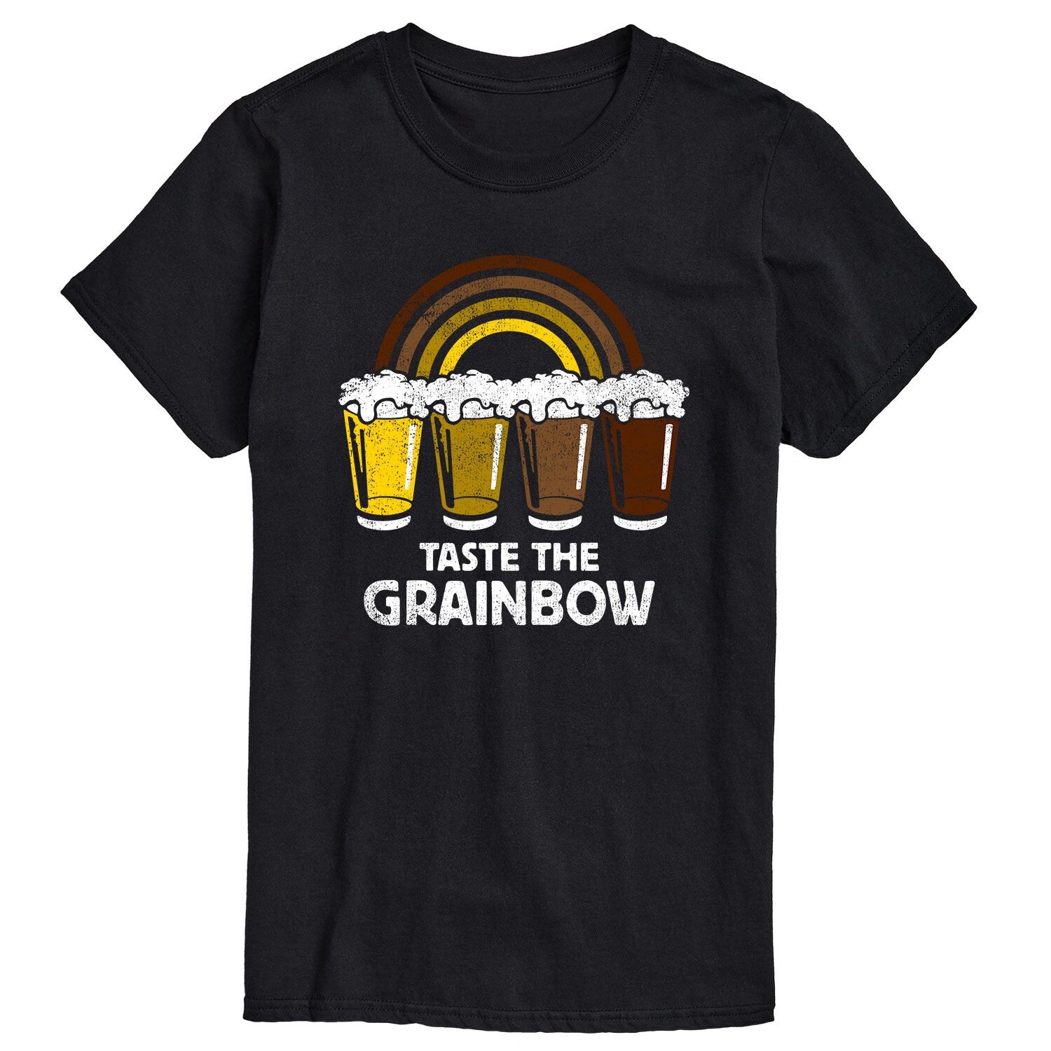 

Мужская футболка Beer Taste the Grainbow с рисунком Licensed Character