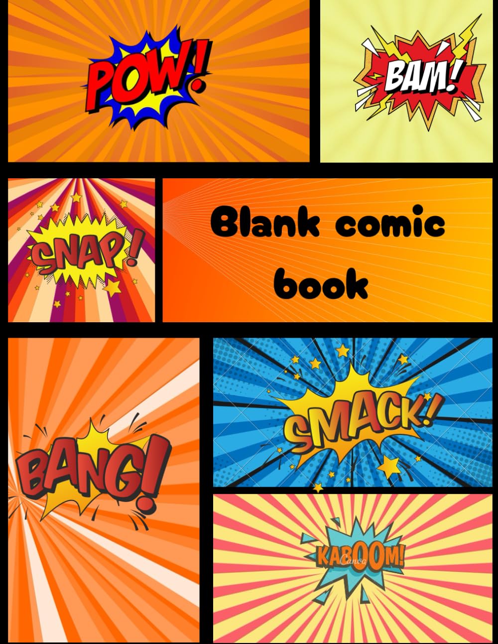 

Blank comic book: create your own comic book (Independently published)