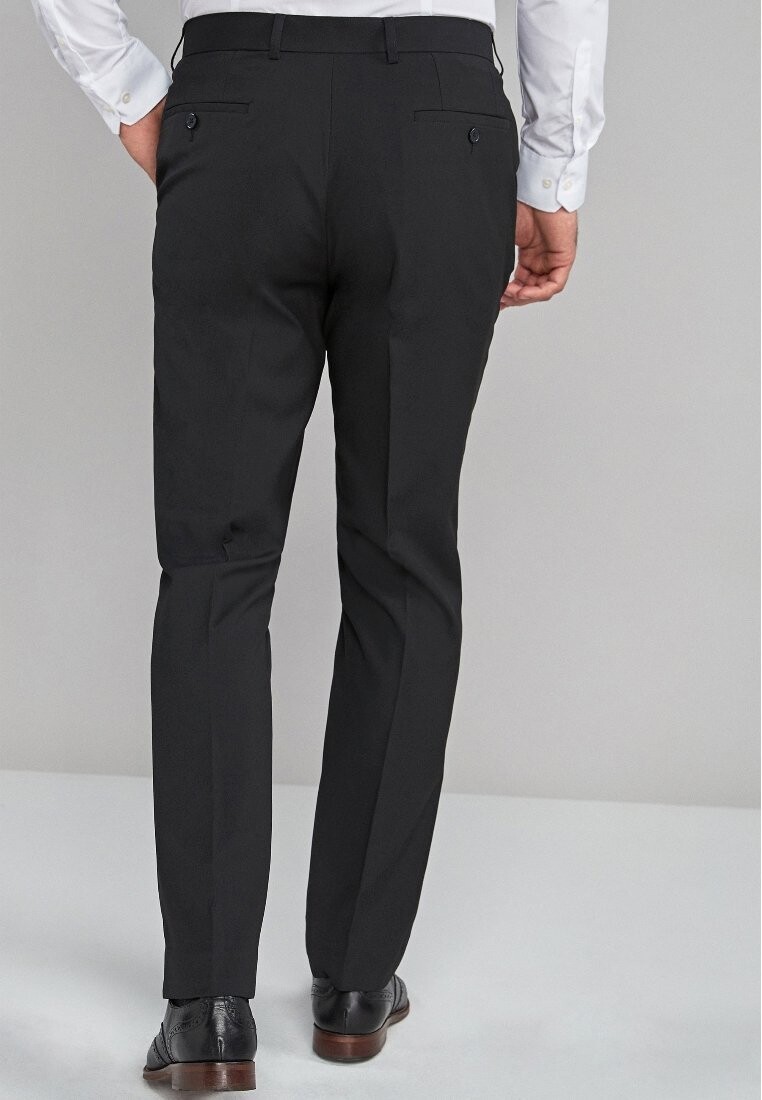 Костюмные брюки Stretch Smart Trousers Regular Fit Next, цвет black — фото 2