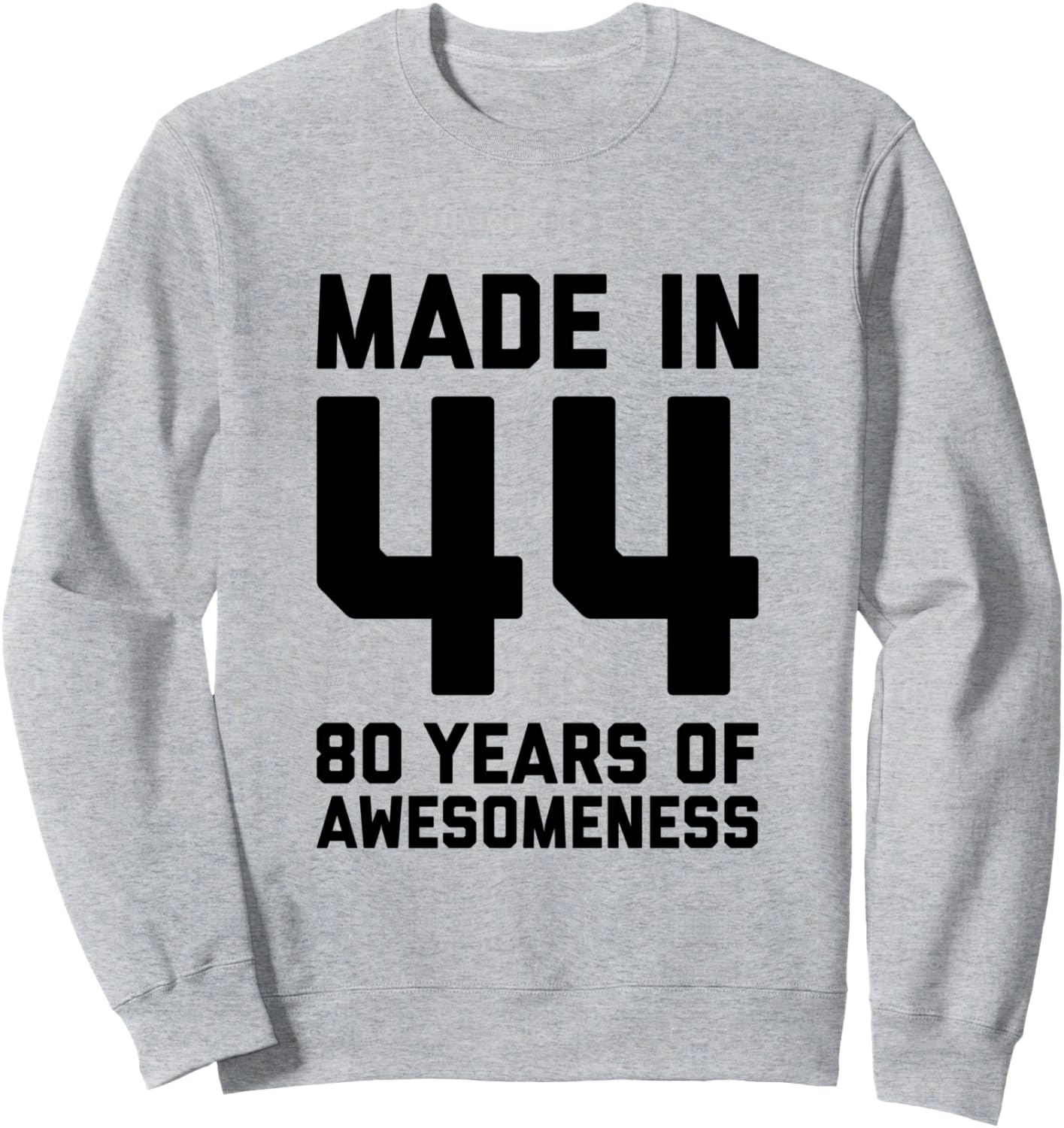 

Толстовка на 80-летие, подарок на 80-летие для мужчин, женщин, дедушек, толстовка Birthday 80Th Gift Grandad Grandma Happy Designs, серый