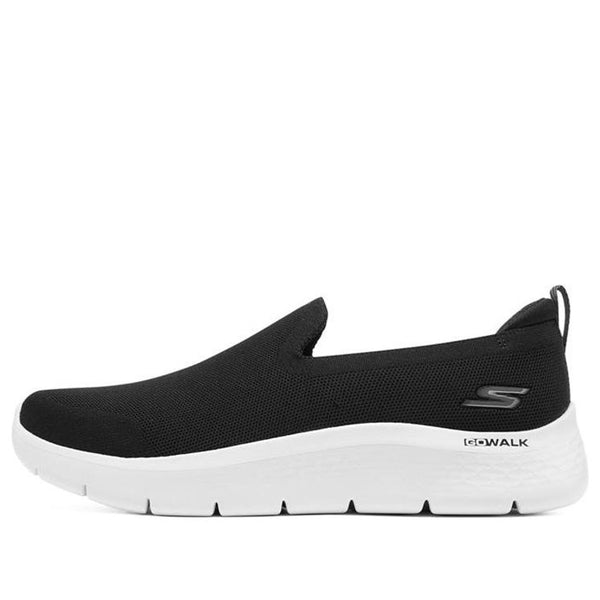 

Кроссовки go walk flex 'black white' Skechers, черный