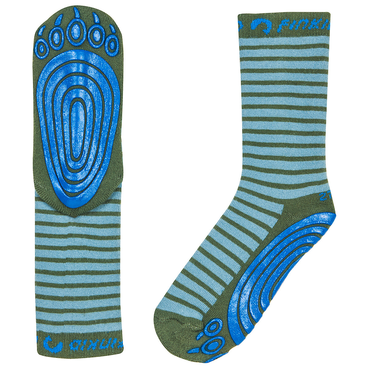 

Тапочки Finkid Tapsut, цвет Smoke Blue/Bronze Green