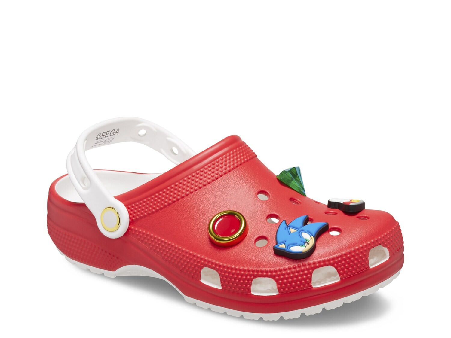 

Сабо Crocs Sonic The Hedgehog, красный