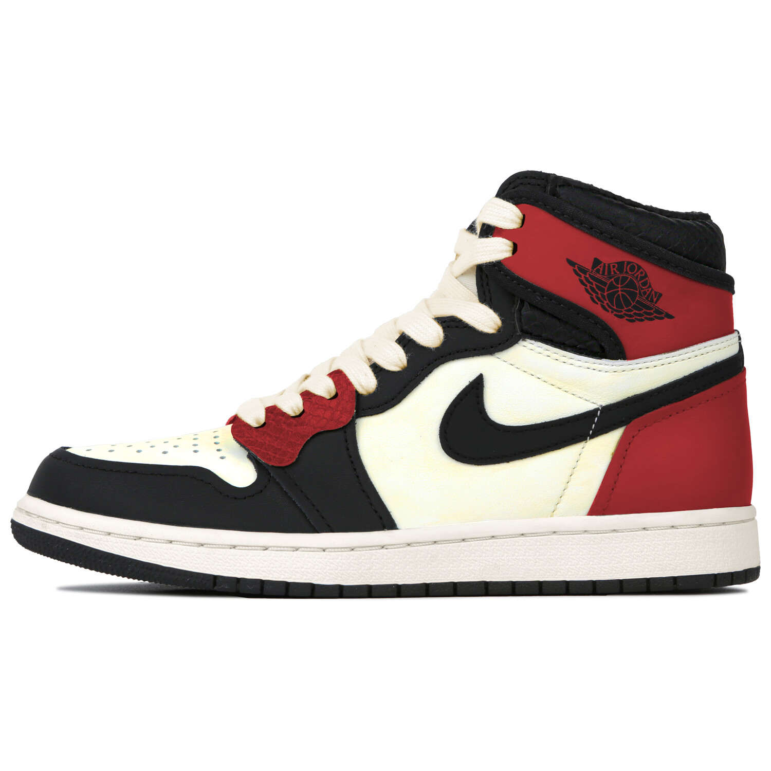 

Баскетбольные кроссовки Air 1 Vintage Unisex High-Top Black/Red Jordan