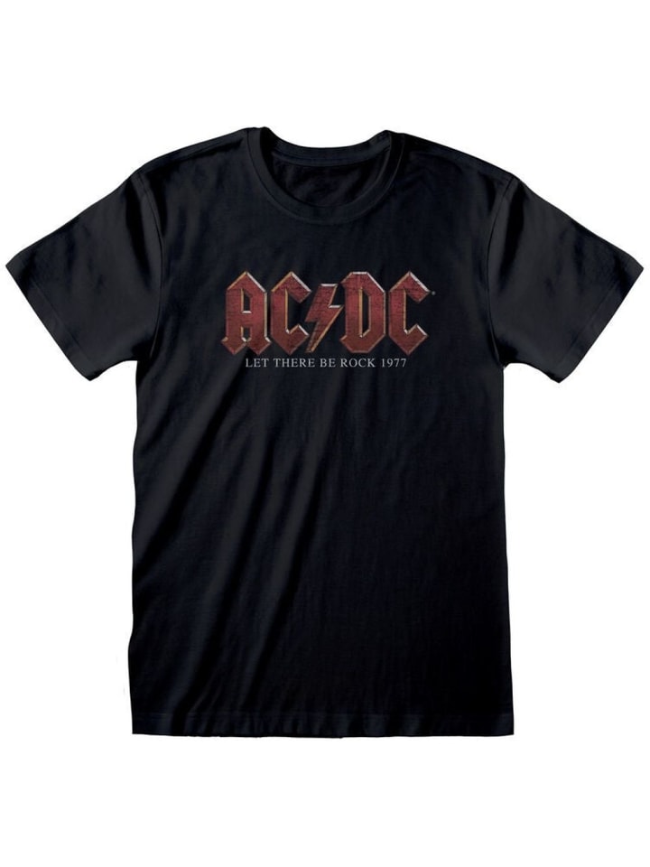 

Футболка Let There Be Rock T-Shirt черного цвета AC/DC, Черный, Футболка Let There Be Rock T-Shirt черного цвета AC/DC