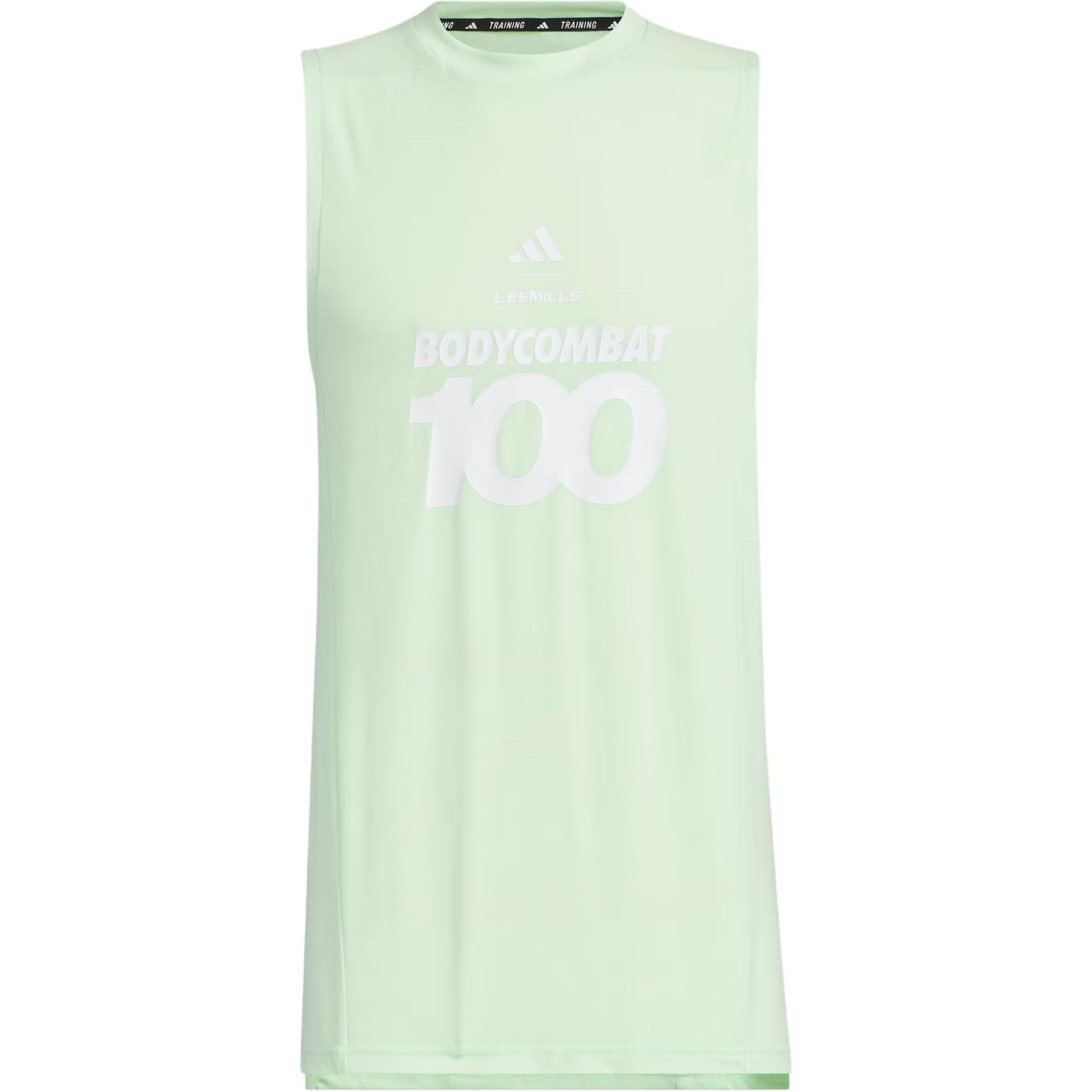 

X LES MILLS/, FW24 Майка унисекс зеленая Adidas