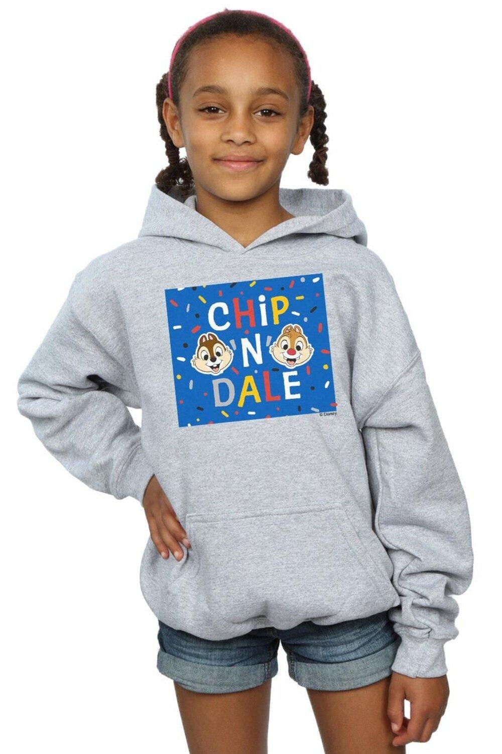 

Синий худи в рамке Chip N Dale Disney, серый