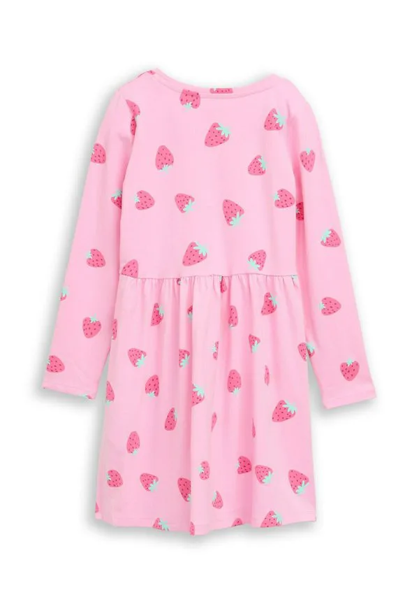 Платье-Джерси с принтом по всей поверхности Tom Tailor, Big Pink Strawberry Print — фото 2