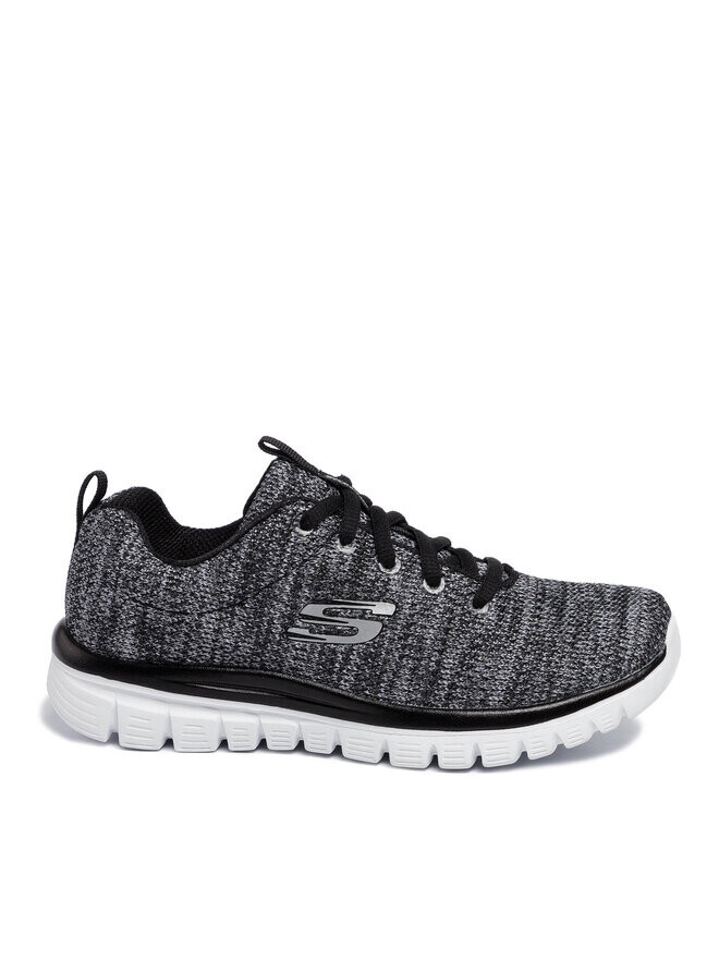 Кроссовки Twisted Fortune 12614/BKW Skechers, серо-черный