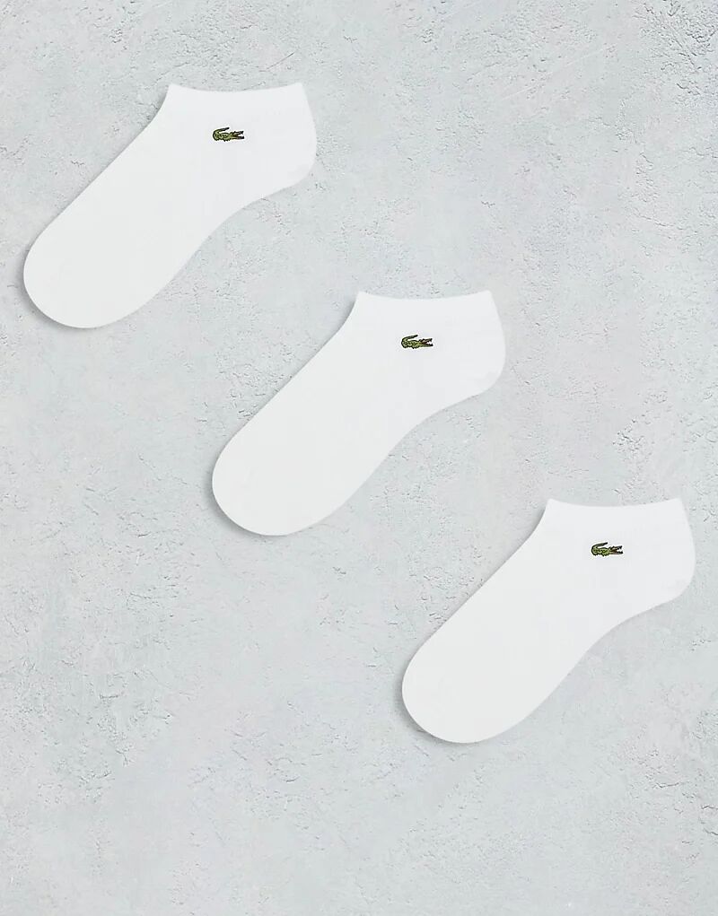 

Упаковка из 3 спортивных носков белого цвета Lacoste