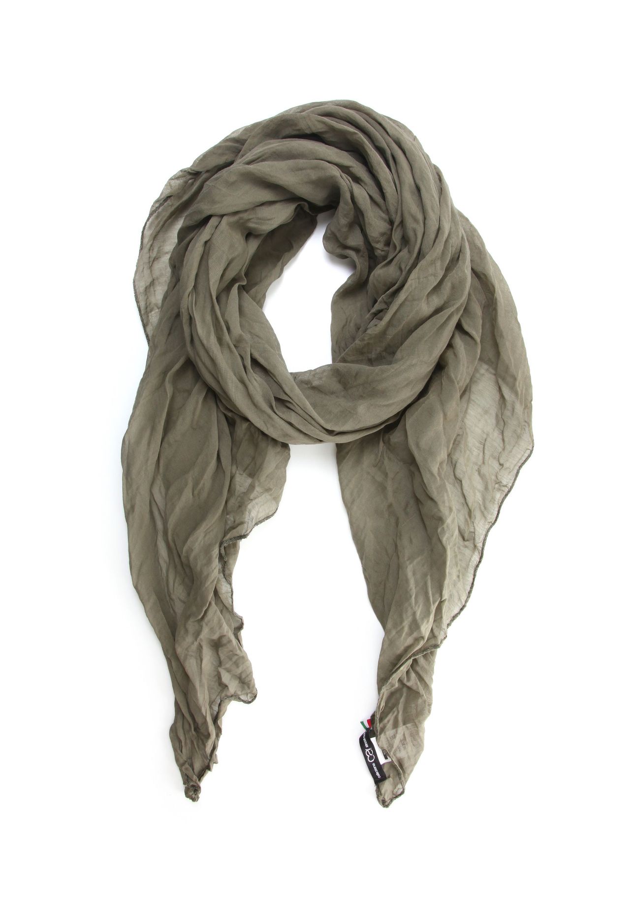 

Итальянский шарф Unitoo Сделано в Италии Collezione alessandro, оливковый