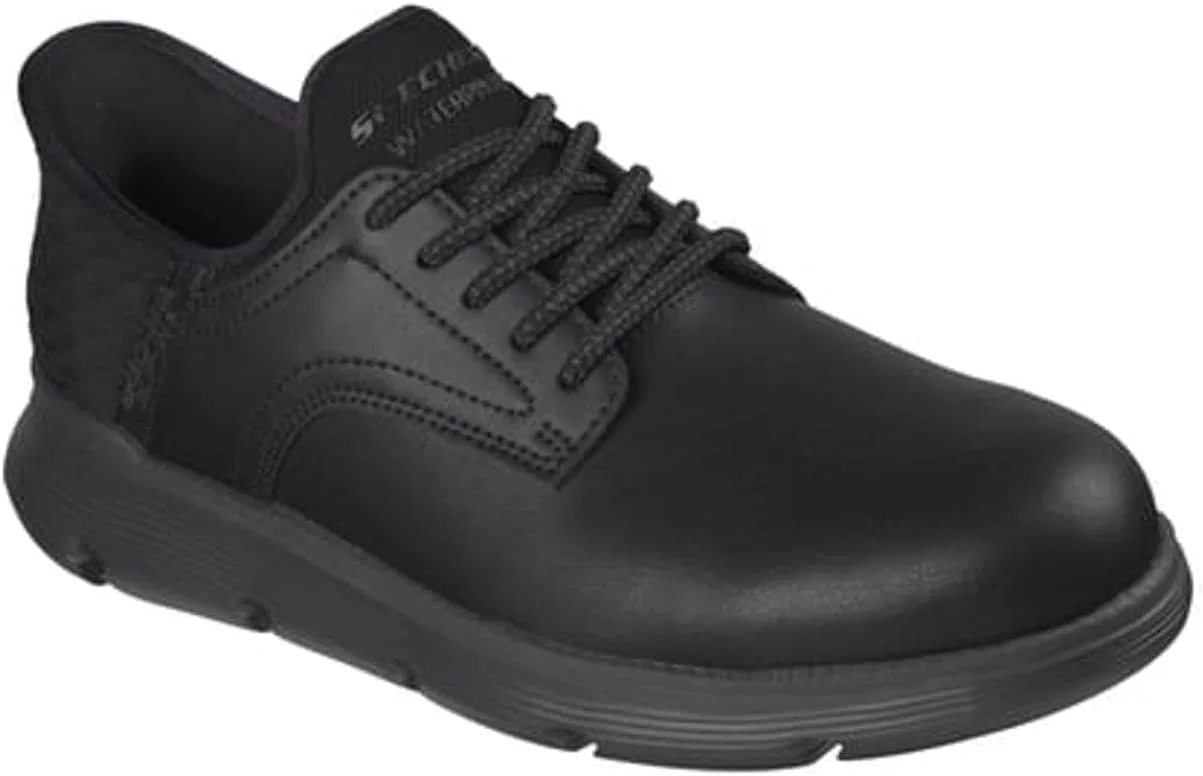 Мужские слипоны Skechers Hands-Free Garza Carlyn, черный/черный