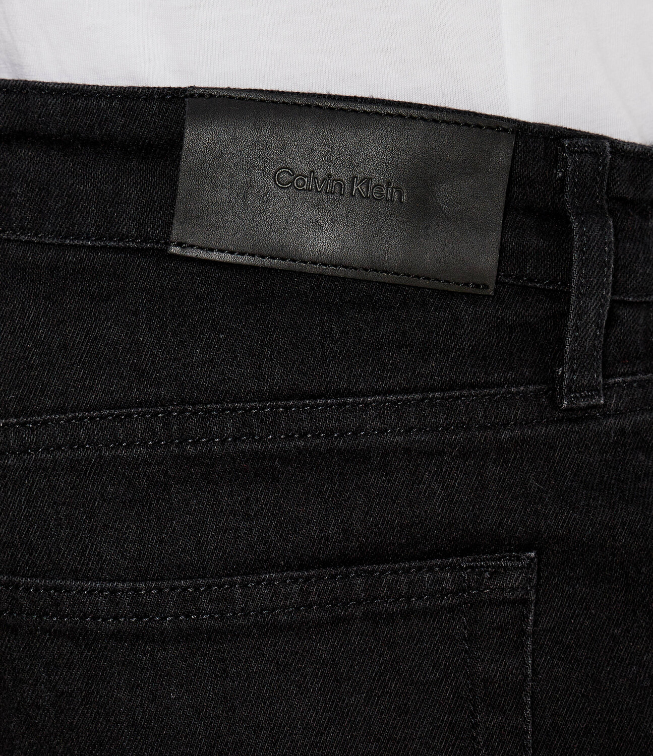 Джинсы Calvin Klein Slim Fit, черный — фото 4