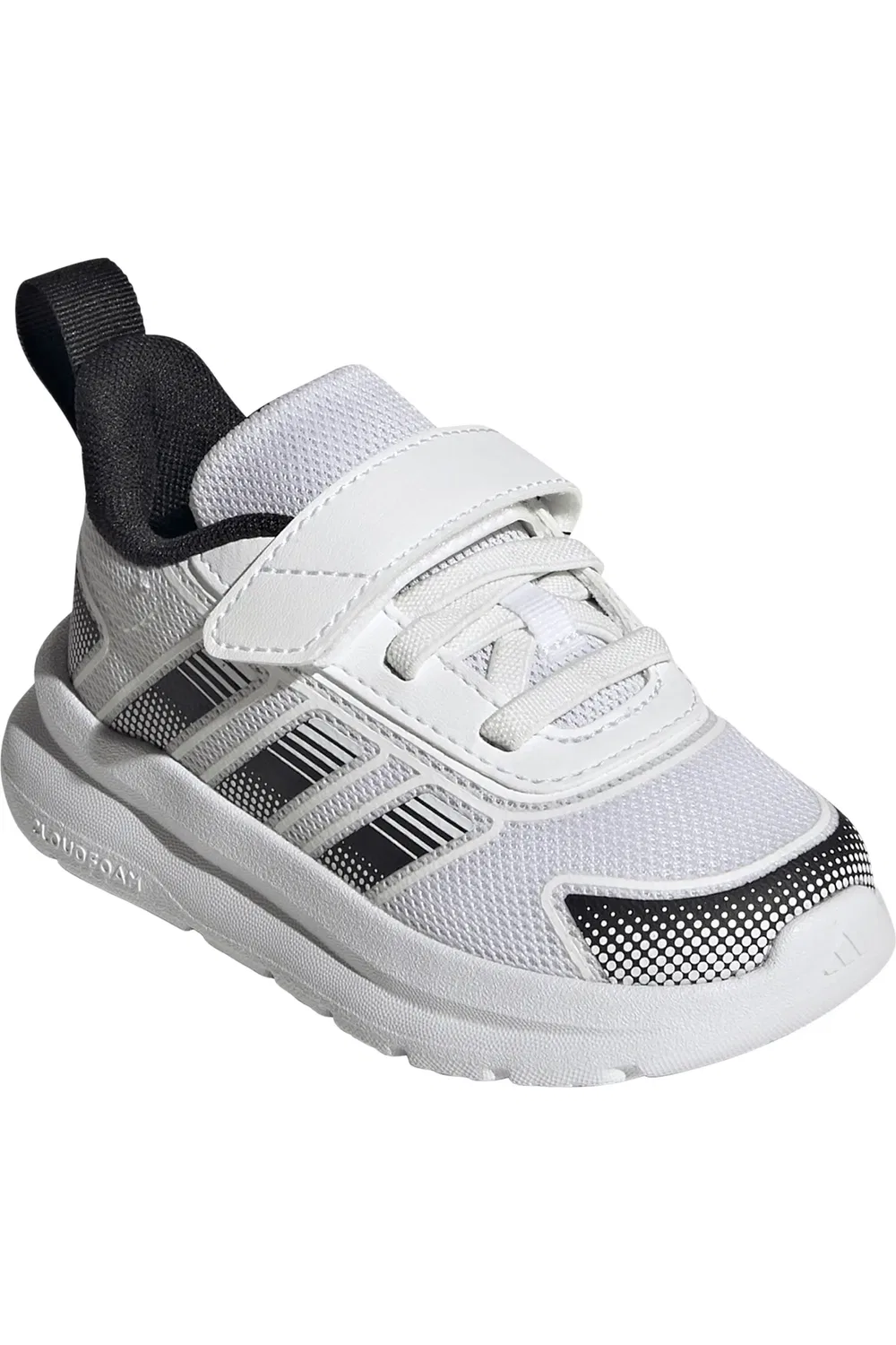 Детские кроссовки на амортизирующей подошве Tensair Run 4.0 adidas, белый/черный/белый