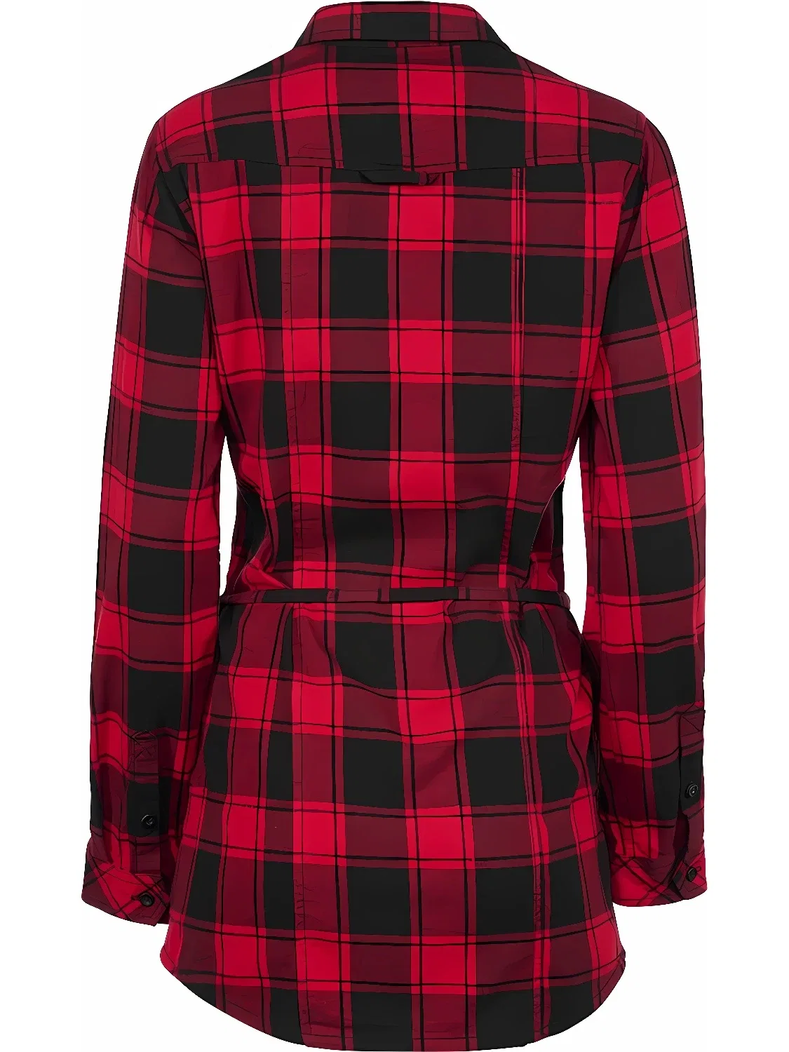 Женское мини-платье рубашечного кроя Lucy Longshirt Brandit, Red — фото 2
