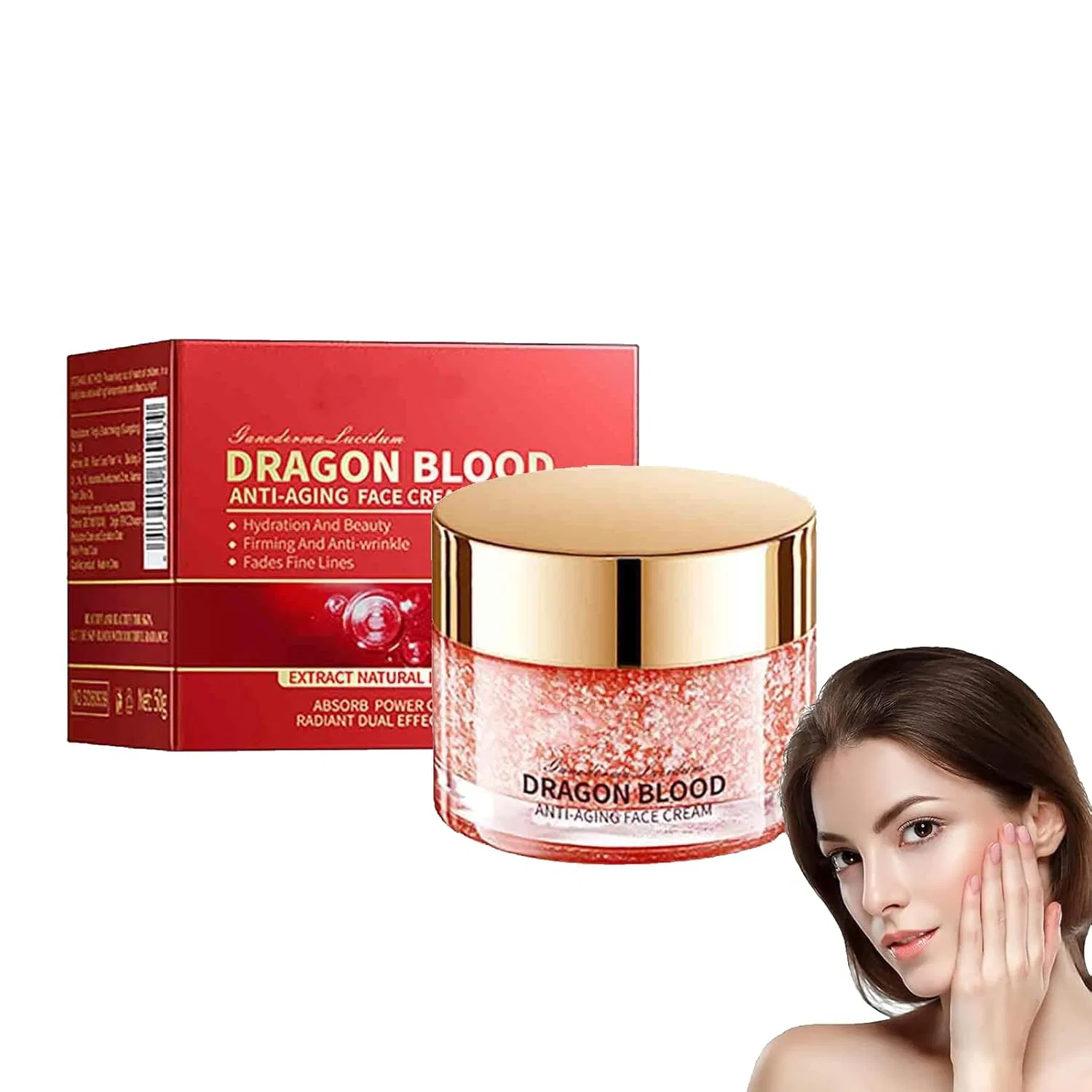 Крем для лица Retinol Placenta Dragon Blood Cream, vokkrv, 50 г