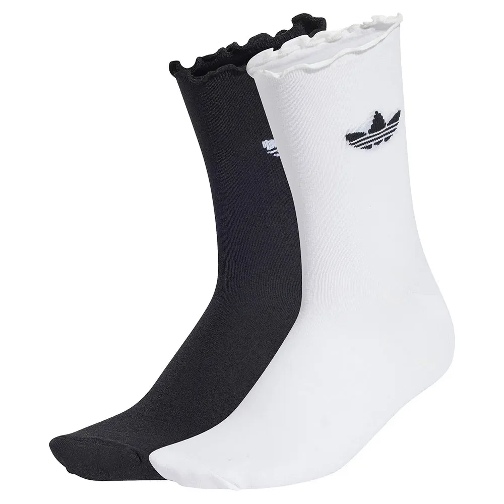 Носки с рюшами 2 пары Adidas Originals, белый