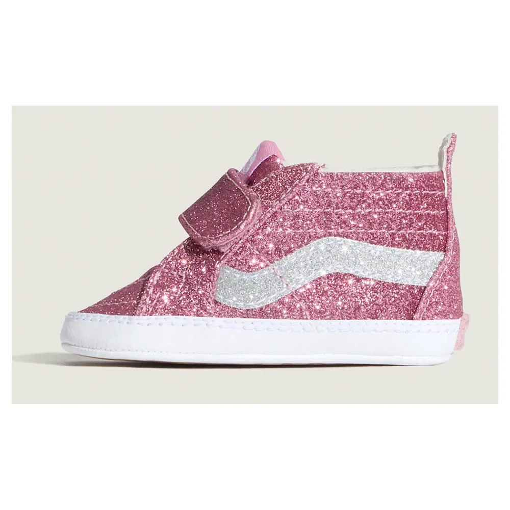 Детские кроссовки для девочек SK8-Hi Crib Vans, Pink — фото 2