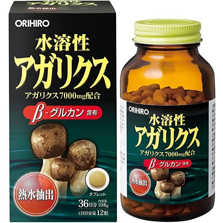 

Добавка агарик водорастворимый Orihiro, (108 г) 432 таблетки