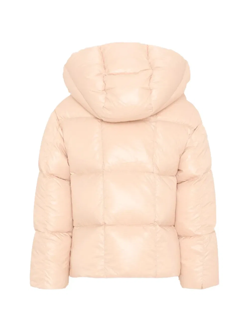 Куртка Parana стеганая с капюшоном Moncler Enfant, розовый — фото 2