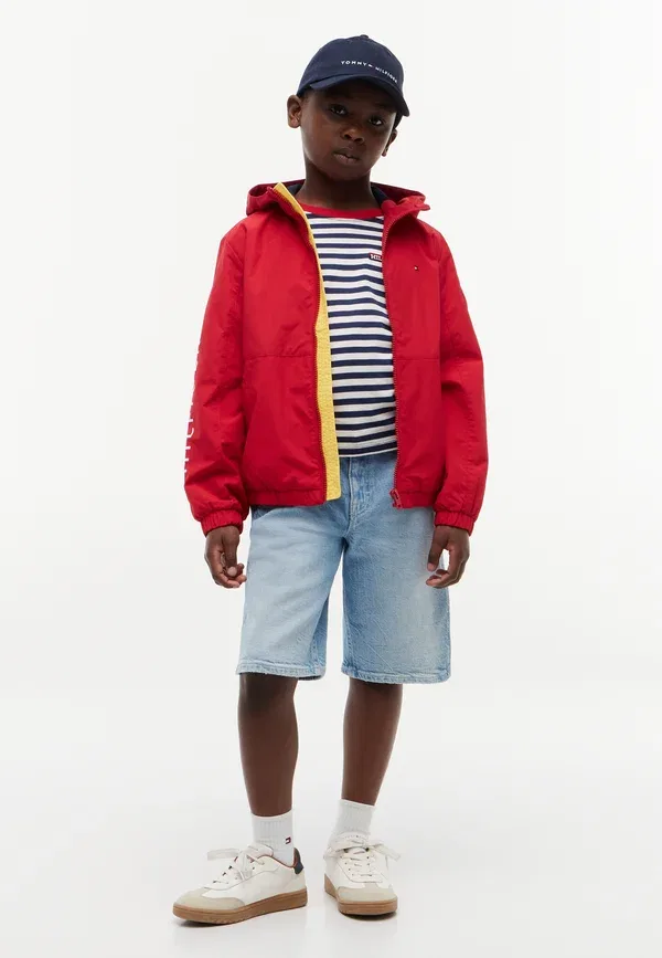 Ветровка с принтом Windbreaker Tommy Hilfiger, Primary Red, красный — фото 2