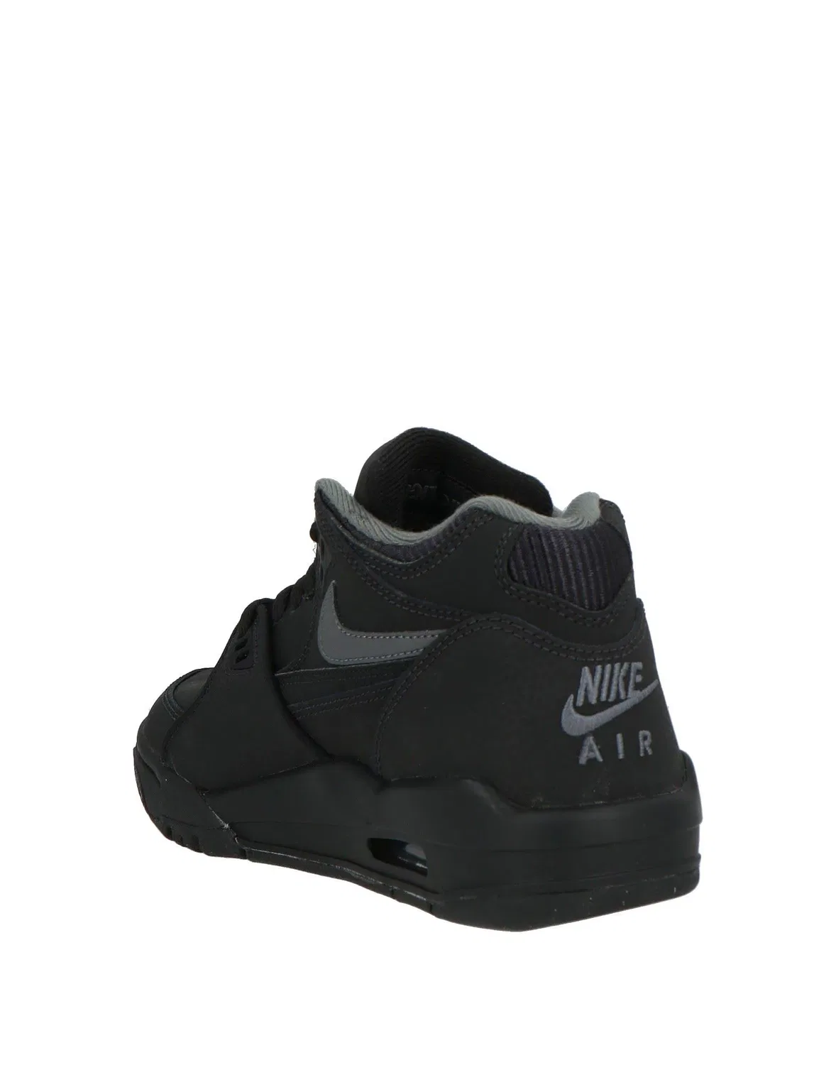 Детские высокие кроссовки для мальчиков кожаные Nike Air Flight 89 (Gs), черный — фото 3