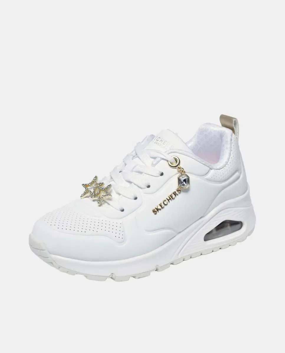 Детские кроссовки для девочек с воздушной камерой UNO Skechers, Blanco — фото 3