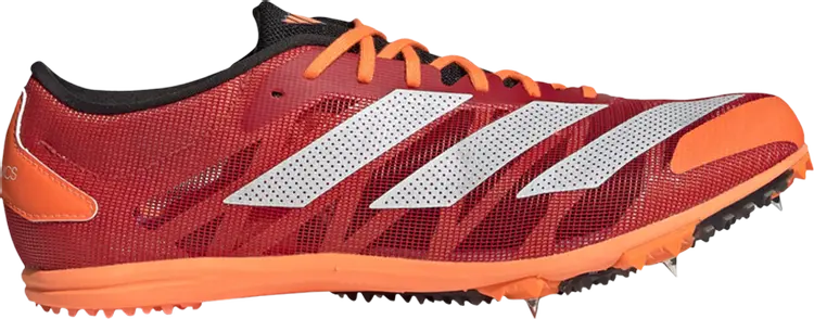 

Бутсы Adidas Adizero XCS 'Vivid Red Beam Orange', красный