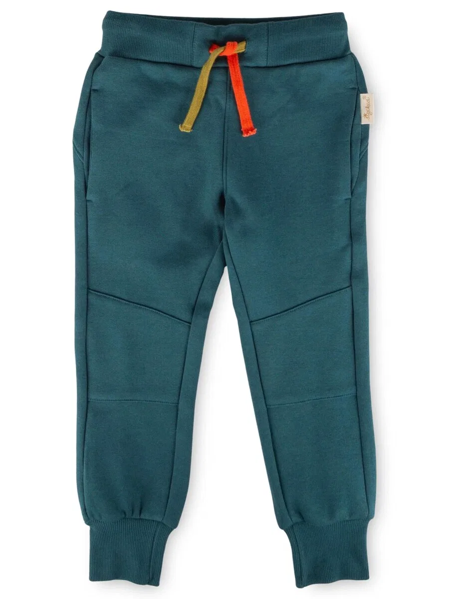 Штаны SIGIKID Regular Pants 'Sweathose Dino Fun' синего цвета