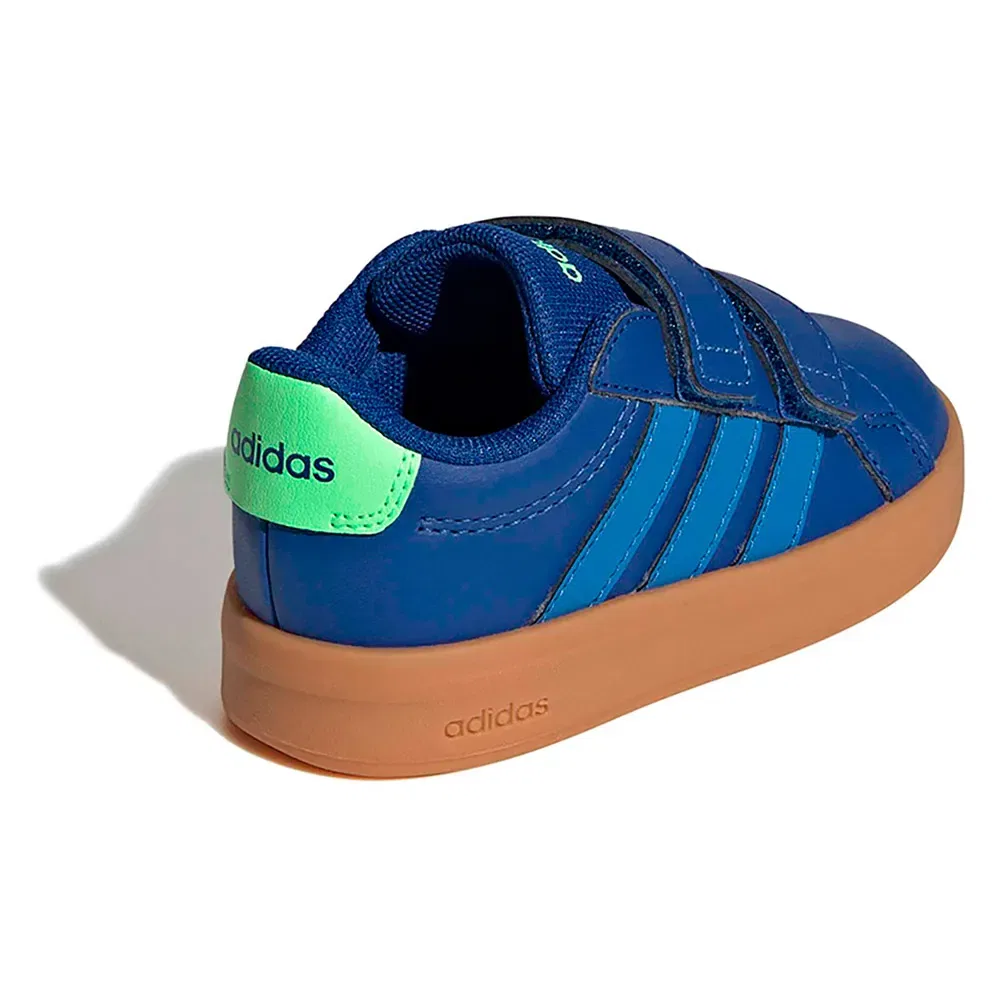 Кроссовки Adidas Grand Court 30 для малышей, синий — фото 4