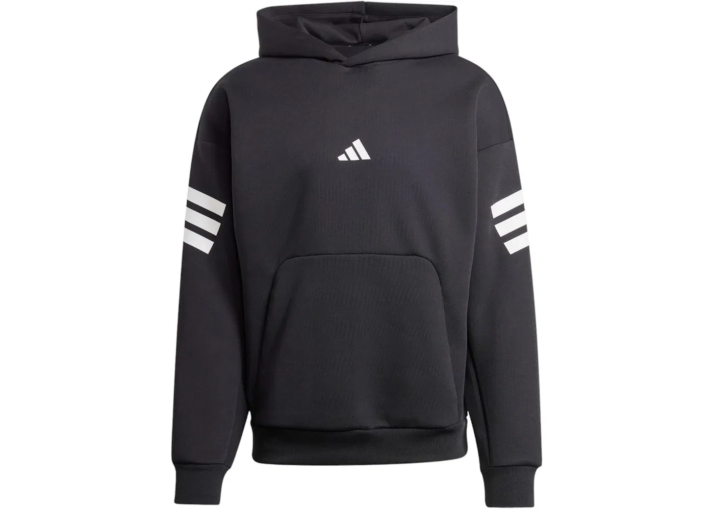 Мужская худи с длинным рукавом Future Icons 3-Stripes Adidas, Black