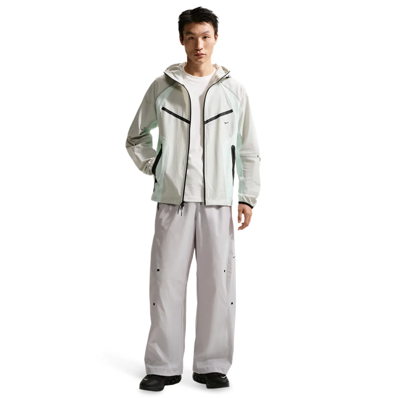 Мужские брюки Dri-Fit Tech Helios Nike, цвет Grey Fog/Black — фото 3